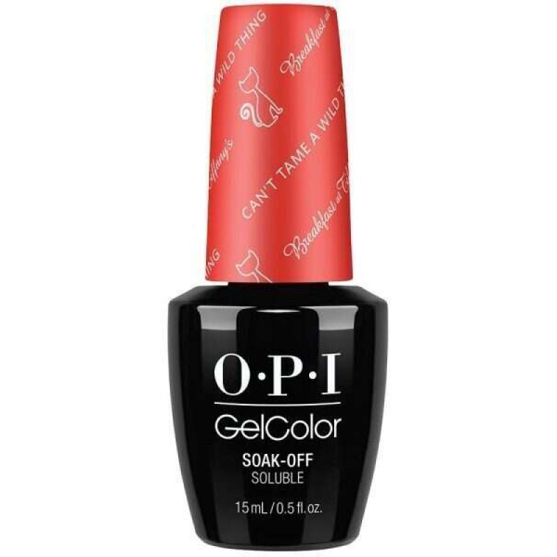 OPI GEL COLOR – Can’t Tame A Wild Thing (Breakfast at Tiffany’s)